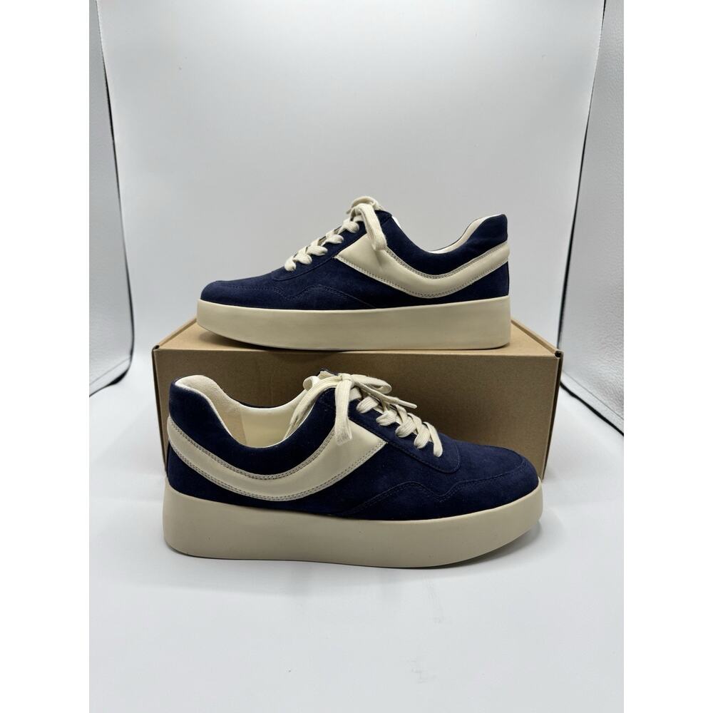 Vince Women's WARREN COURT Sneakers Size 9.5 Blue NWOT